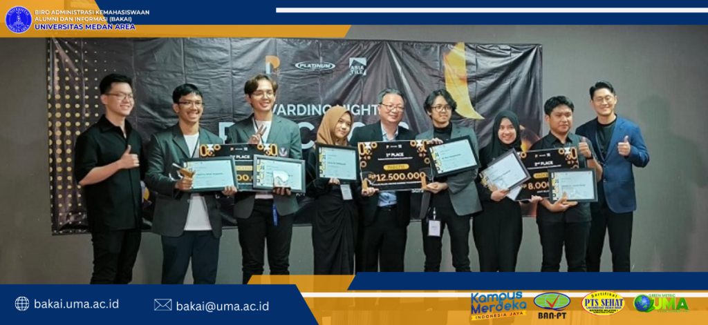 Mahasiswa Fakultas Teknik Prodi Arsitektur UMA Meraih Juara 2 Pada Kompetisi Platinum Architectural Design Competition