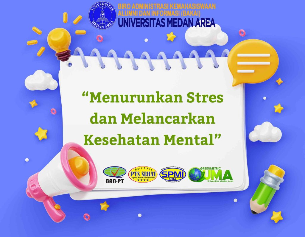 Menurunkan Stres dan Melancarkan Kesehatan Mental