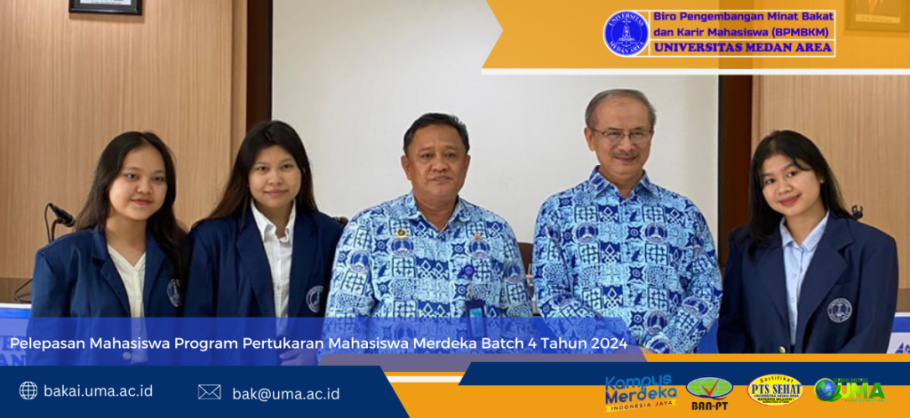 Pelepasan Mahasiswa Program Pertukaran Mahasiswa Merdeka Batch 4 Tahun 2024