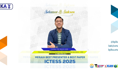 Mahasiswa Fakultas Ekonomi dan Bisnis Berhasil Meraih Best Presenter & Paper Pada ICTESS