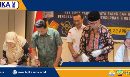 Universitas Medan Area Perkuat Komitmen Pelindungan Hak Cipta melalui PKS Kekayaan Intelektual