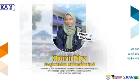 Mahasiswa Fakultas Psikologi Berhasil Terpilih Sebagai Google Student Ambassador 2026