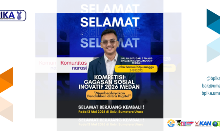 Mahasiswa Fakultas Ekonomi dan Bisnis Berhasil Lolos Sebagai Finalis Gagasan Sosial Inovatif Tahun 2026 Medan