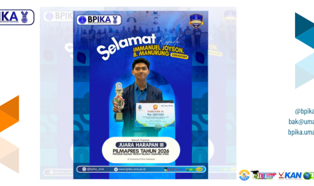 Pemenang Pemilihan Mahasiswa Berprestasi (PILMAPRES) Tingkat Universitas Medan Area Tahun 2026