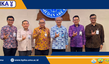 Rektor UMA Menerima Kunjungan Silaturahmi dari BSI Tbk Iskandar Muda Medan